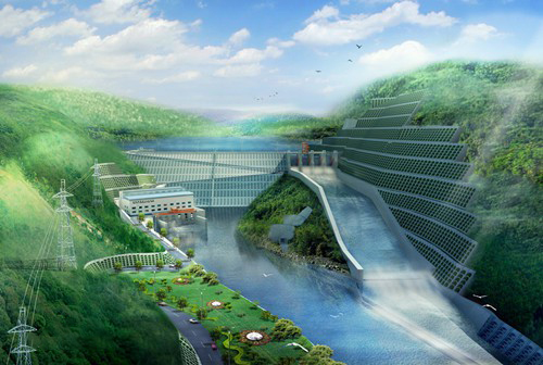 江苏老挝南塔河1号水电站项目